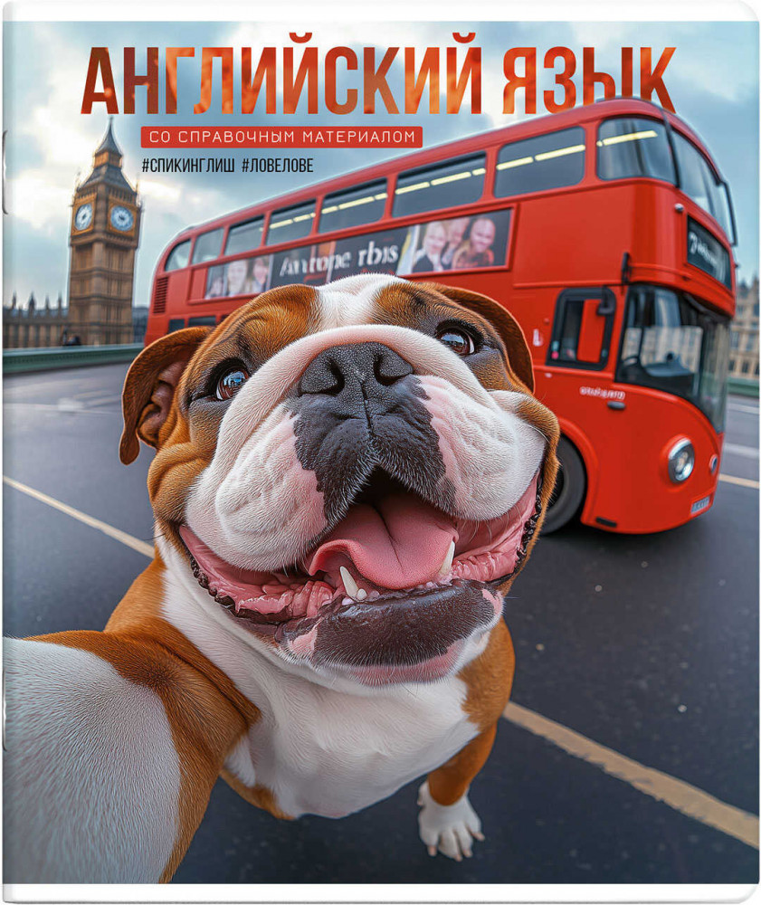 Тетрадь предметная «Английский язык» | Селфи | Феникс +