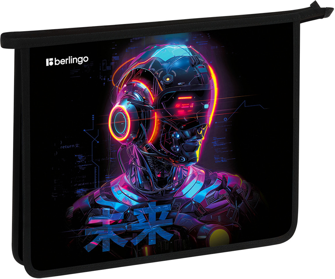 Папка для тетрадей «Cyberpunk» | Cyberpunk | Berlingo