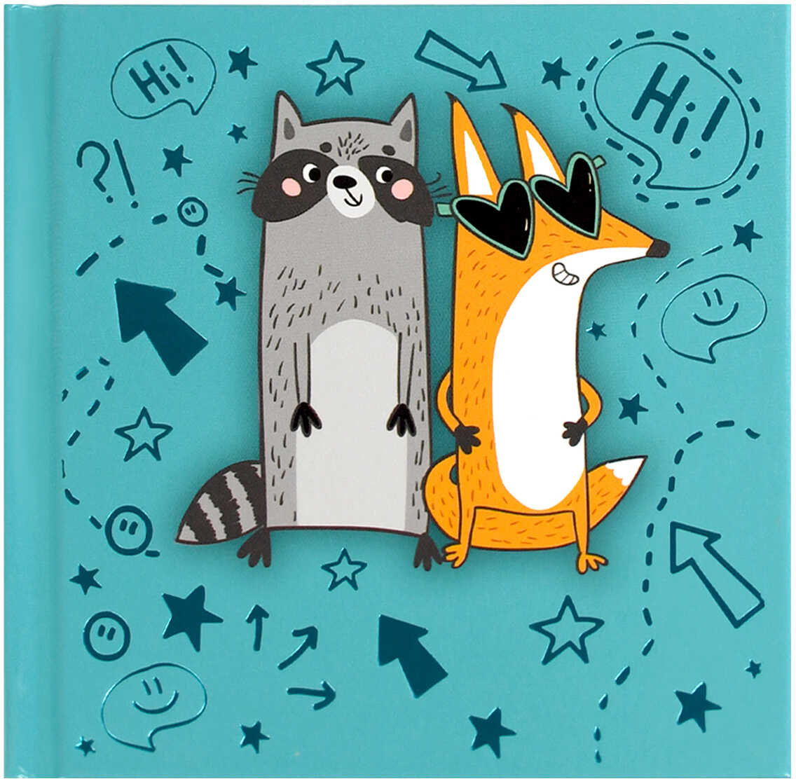 Блокнот «Енот и лиса» | Арт-братва | Феникс +