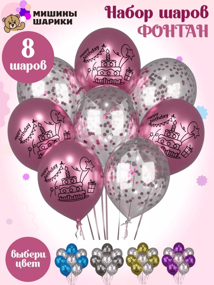 Набор шаров воздушных | Мишины шарики