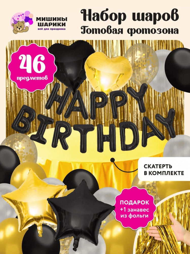 Набор шаров воздушных | Мишины шарики