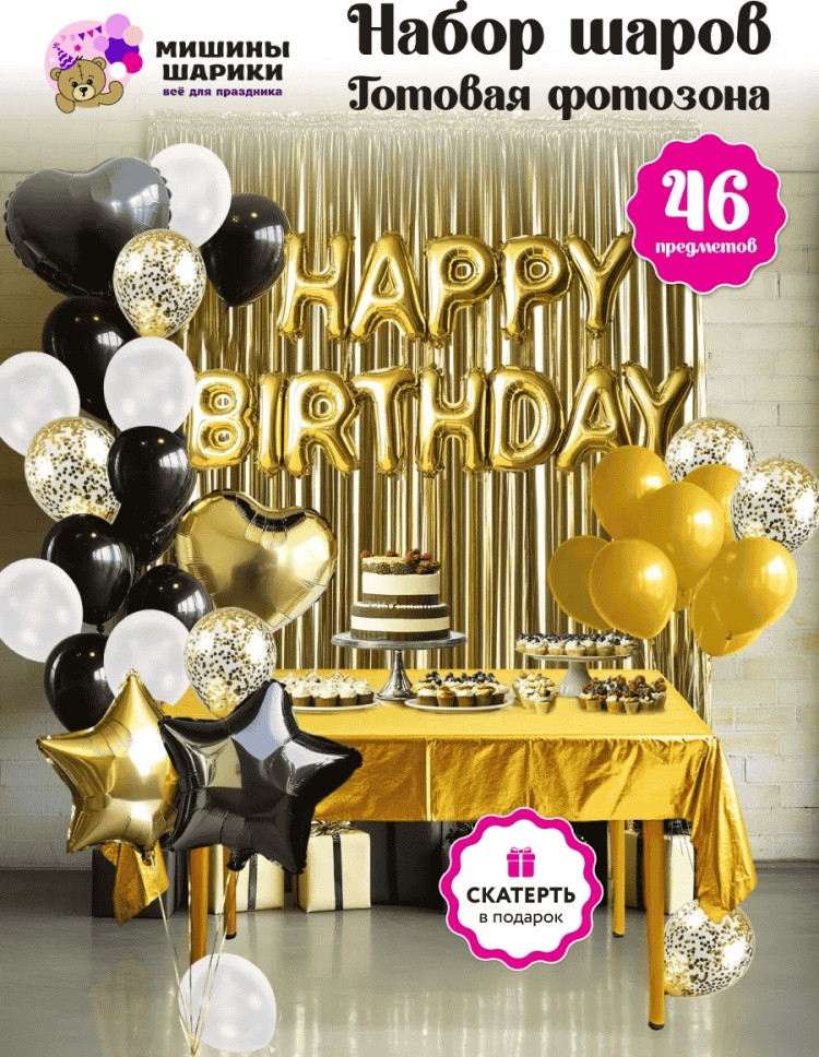 Набор шаров воздушных | Мишины шарики