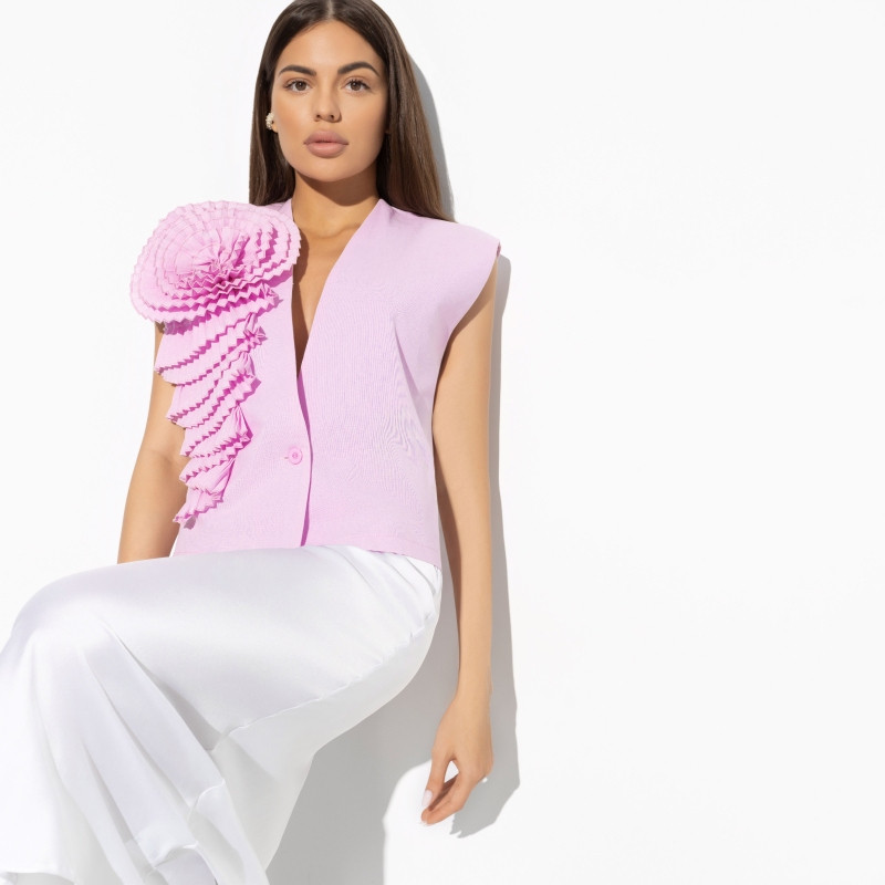 Жилет женский «Жду продолжения» | Charutti