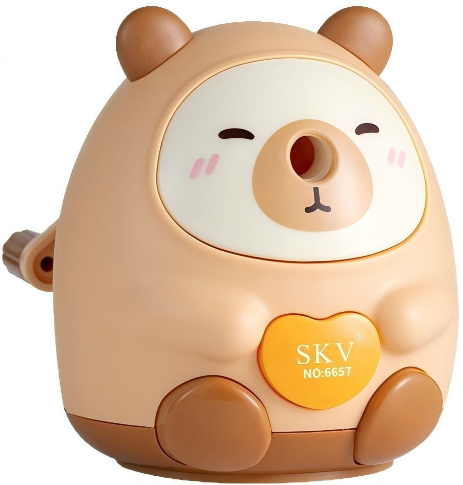 Точилка для карандашей механическая «Капибара»