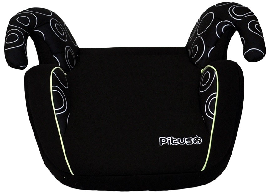 PITUSO Бустер BLACK PRINTED черный с рисунком | Pituso