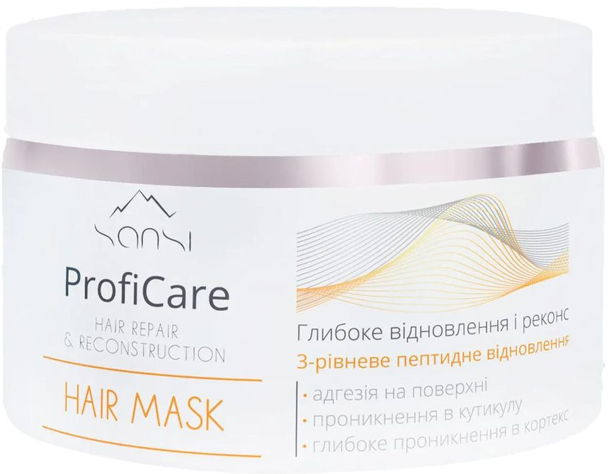 Маска для волос Hair Repair & Reconstruction Hair Mask «Глубокое восстановление и реконструкция» | ProfiCare | Sansi
