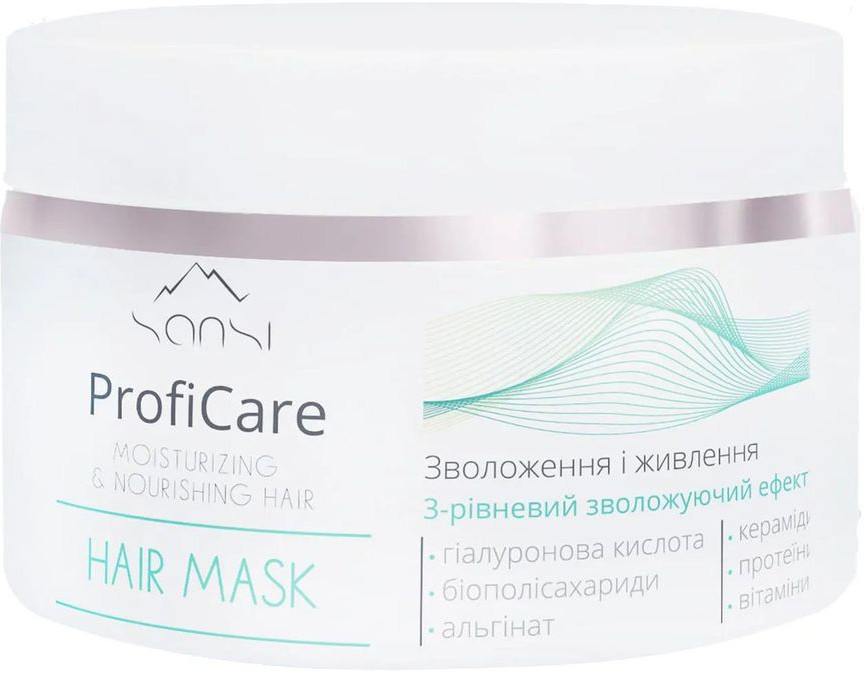 Маска для волос Moisturizing & Nourishing Hair Mask «Увлажнение и питание» | ProfiCare | Sansi