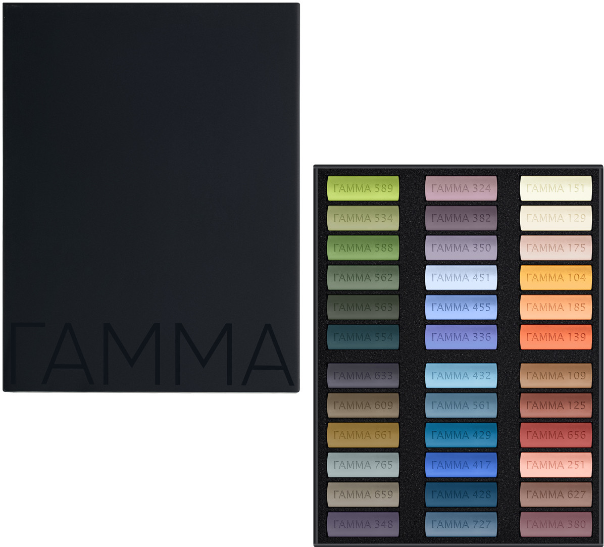 Набор пастели художественной «Пейзаж» | Гамма