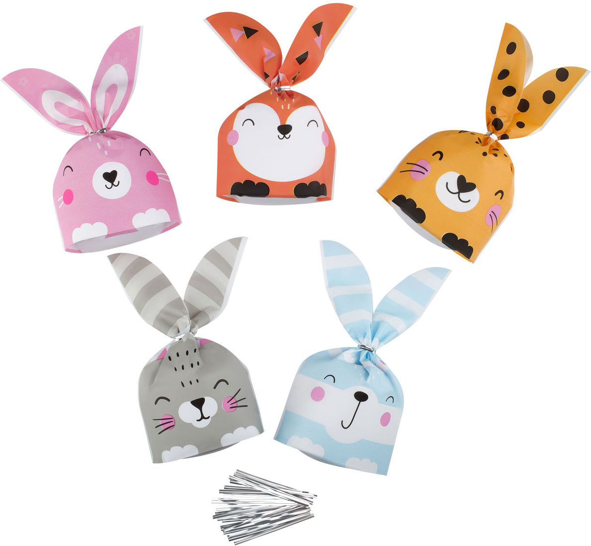 Набор подарочных пакетов «Funny friends» | Meshu