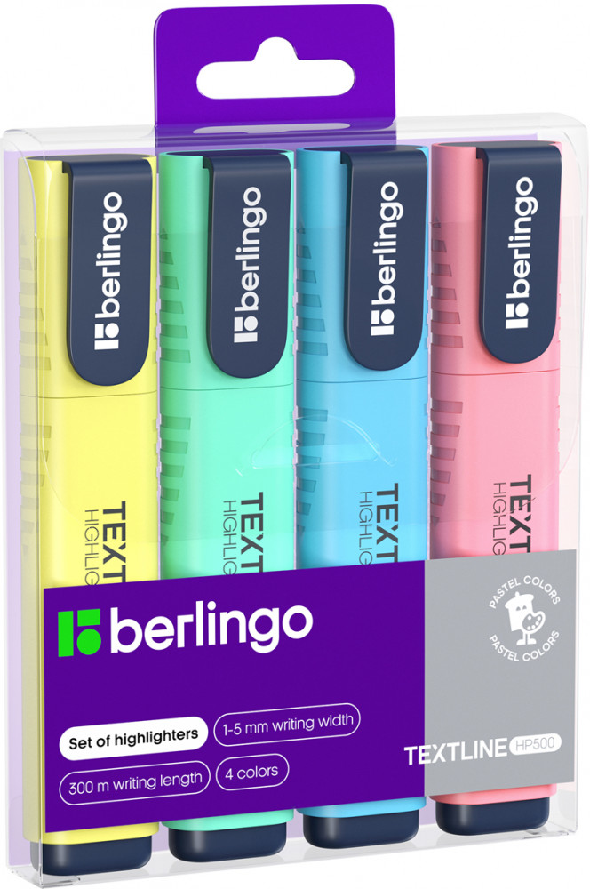 Набор текстовыделителей «Textline» | HP500 | Berlingo