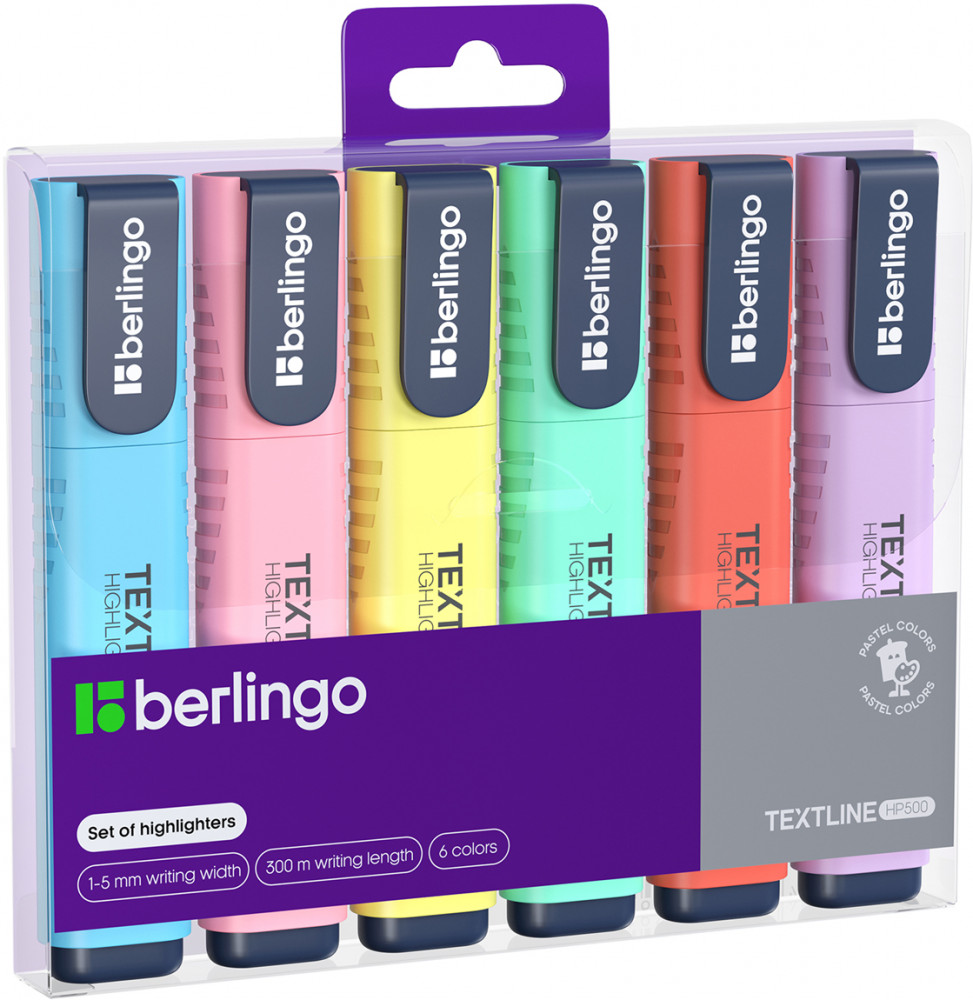 Набор текстовыделителей «Textline» | HP500 | Berlingo