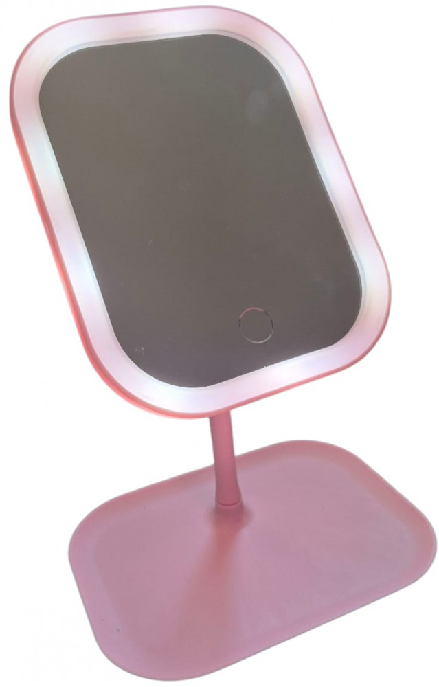 Зеркало настольное с подсветкой