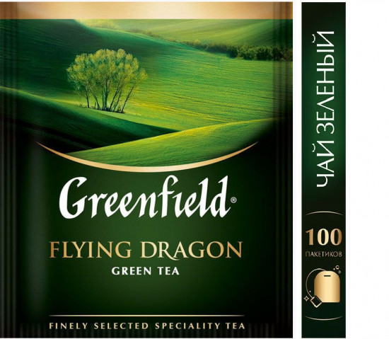 Чай зеленый китайский «Flying dragon»
