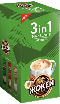 Набор кофе растворимого в стиках 3 в 1 «Ореховый»