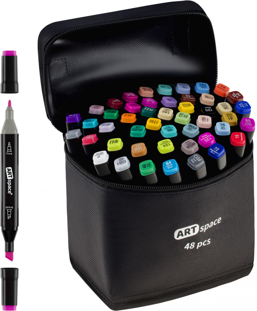 Набор двусторонних маркеров для скетчинга | ArtSpace