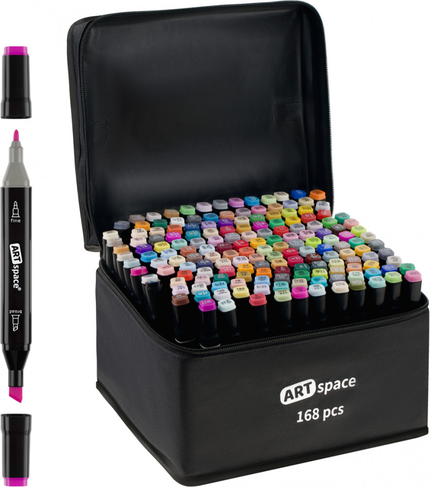 Набор двусторонних маркеров для скетчинга | ArtSpace