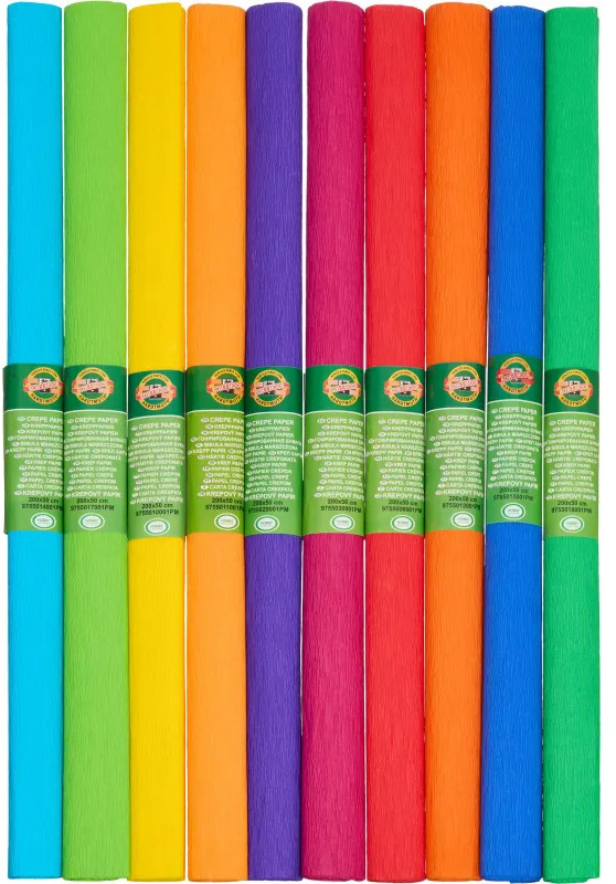 Набор бумаги крепированной «Радуга» | Koh-I-Noor