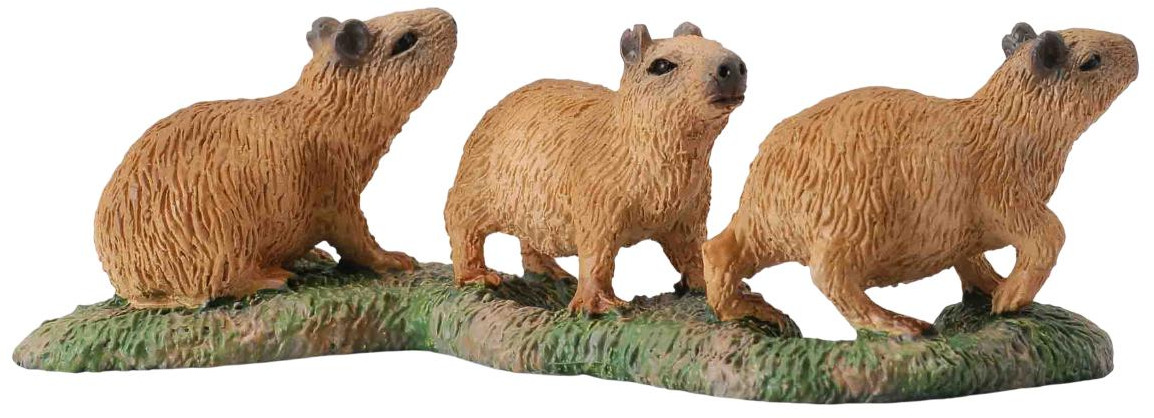 Фигурка «Детеныши Капибары на платформе» | Collecta