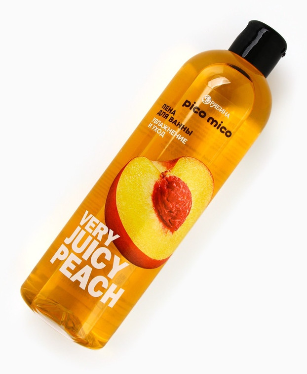 Пена для ванны с ароматом персика «Very Juicy Peach» | PICO MICO | Beauty Fox