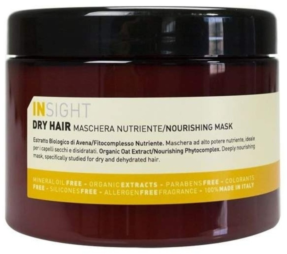 Маска для сухих волос увлажняющая «Dry Hair Nourishing Mask» | Insight Professional
