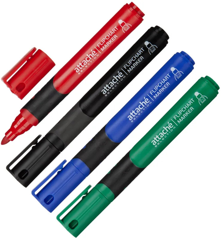 Набор маркеров для флипчартов по бумаге | Attache Selection