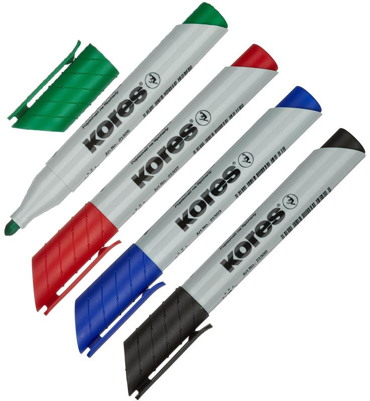 Набор маркеров для флипчартов по бумаге | Kores