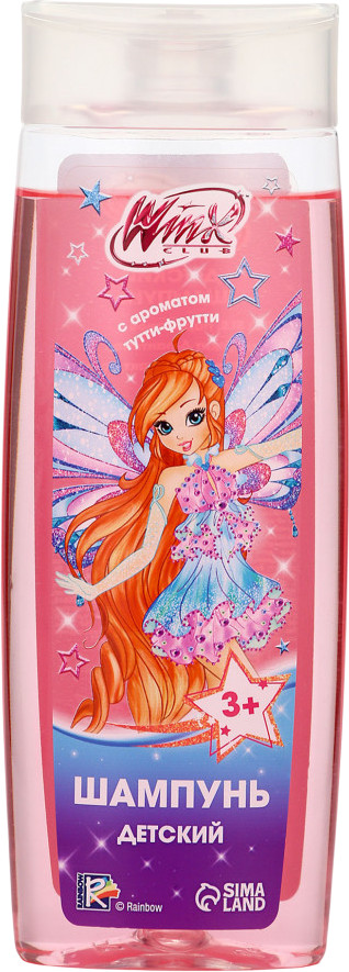 Шампунь для волос с ароматом тутти-фрутти детский «Winx» | Чистое счастье