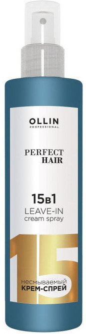 Крем-спрей для волос несмываемый 15 в 1 «Perfect Hair» | Ollin Professional