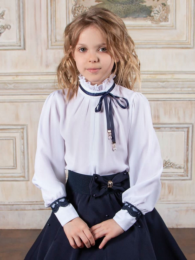 Блузка для девочек | School collection | Соль&Перец