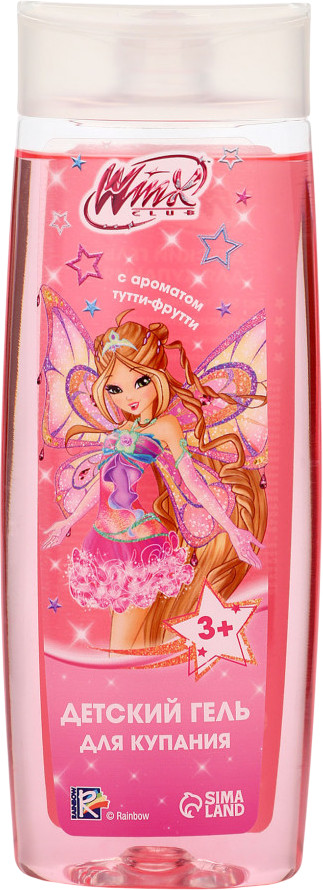 Гель для душа с ароматом тутти-фрутти детский «Winx» | Чистое счастье