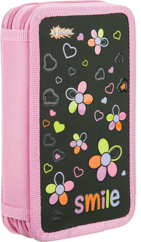 Пенал двухсекционный | Smile | Комус Класс