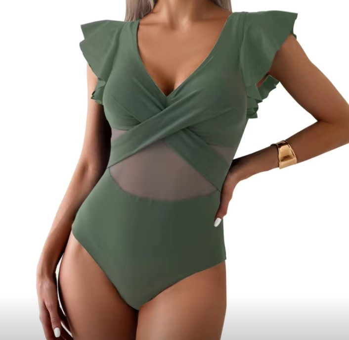 Купальник слитный женский