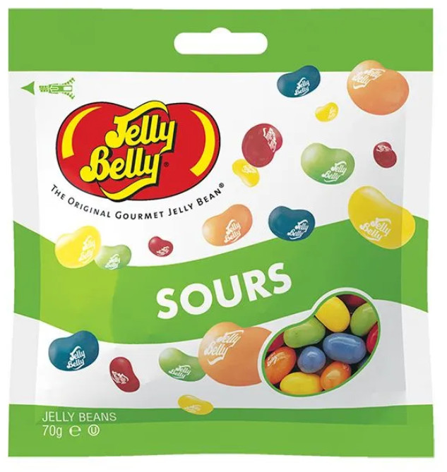 Конфеты желейные кислые «Sours» | Jelly Belly