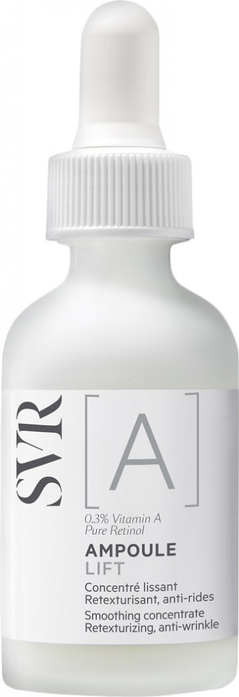 Разглаживающий концентрат для выравнивания текстуры кожи и коррекции морщин «Ampule A» | SVR