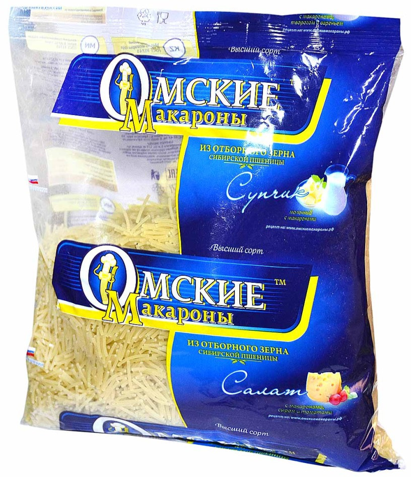 Макаронные изделия «Вермишель» | Омские макароны