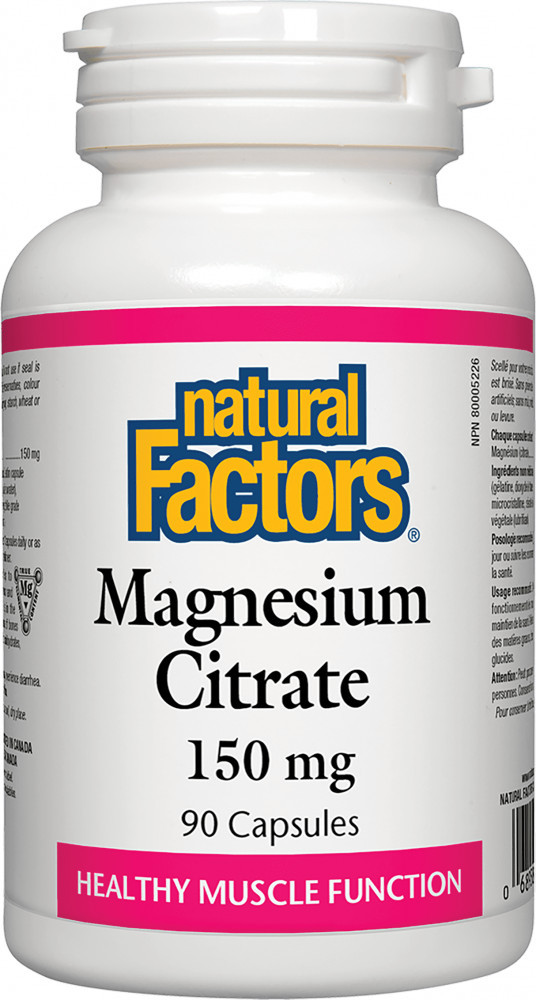 БАД «Цитрат магния» | Natural Factors