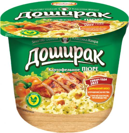 Пюре картофельное со вкусом курицы