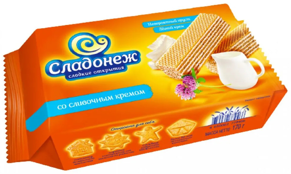 Вафли со сливочным кремом | Сладонеж