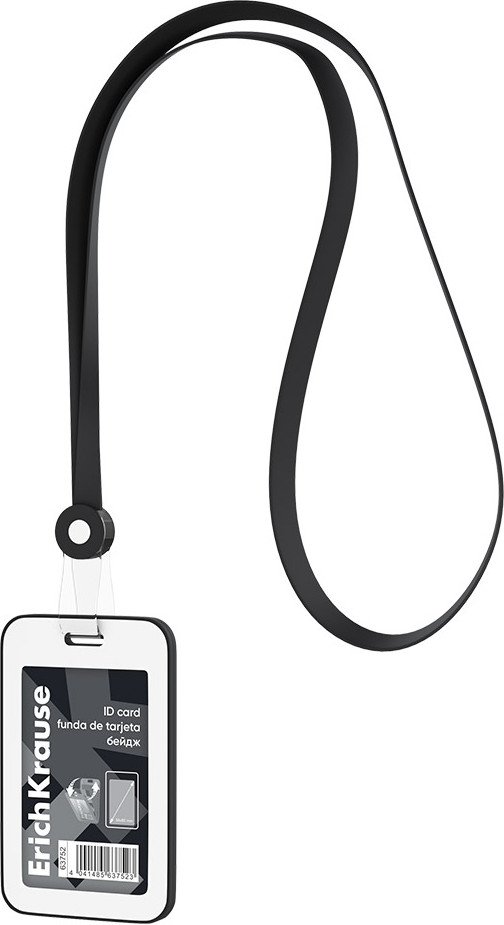 Бейдж вертикальный на ленте | Erich Krause