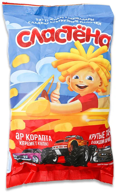 Палочки кукурузные сладкие «Супертачки» | Сластёна