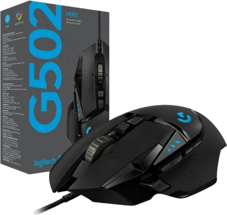 Мышь проводная G502 Hero | Logitech