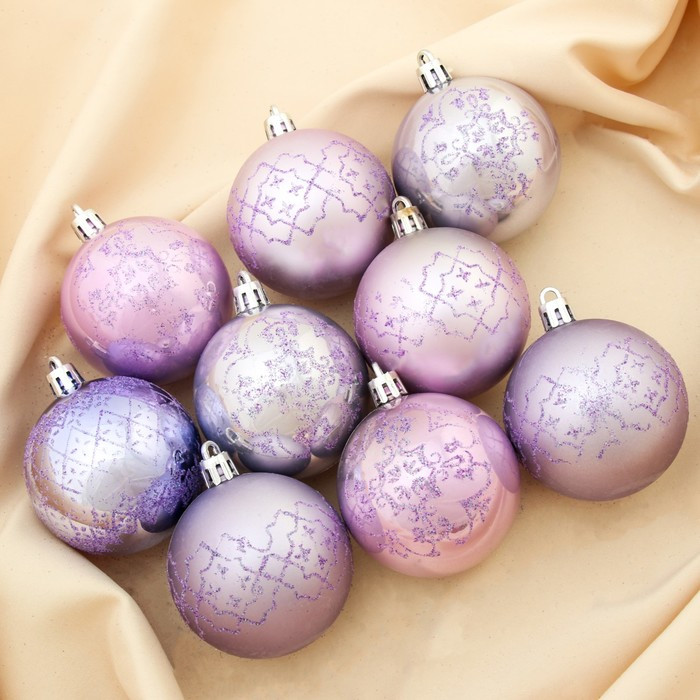 Набор шаров ёлочных «Перламутровое сияние»