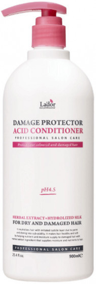 Защитный кондиционер для поврежденных волос «Damage Protector Acid Conditioner» | La’dor