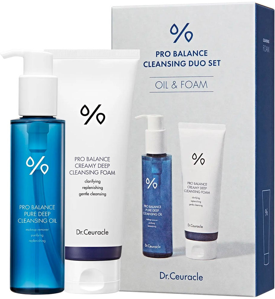 Набор для двухэтапного очищения лица с пробиотиками «Pro Balance Cleansing Duo Set» | Dr.Ceuracle