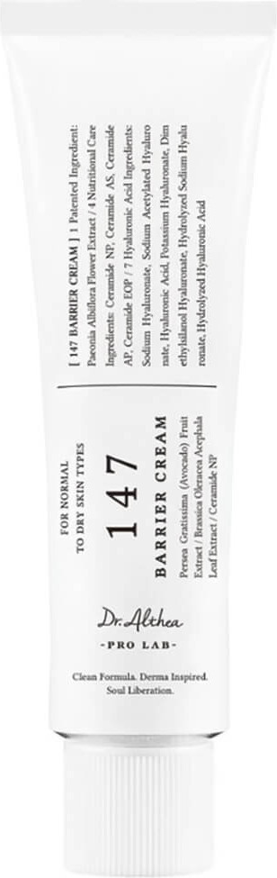 Крем для лица успокаивающий с азуленом «147 Barrier Cream» | Dr. Althea