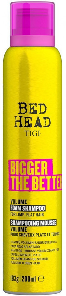 Шампунь-мусс для объема волос бессульфатный «Bigger The Better» | Bed Head | Tigi