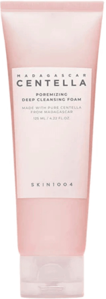 Пенка для сужения пор очищающая «Poremizing Deep Cleansing Foam» | Madagascar Centella | Skin1004