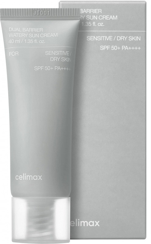 Крем для лица и тела солнцезащитный «Dual Barrier Watery Sun Cream» SPF50+PA++++ | Celimax