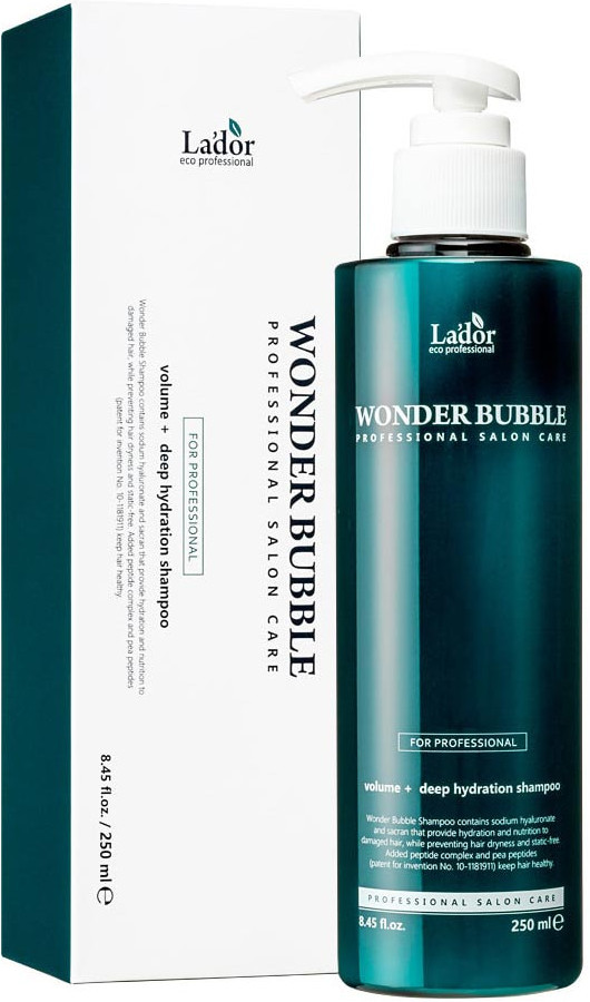 Шампунь для объема волос «Wonder Bubble Shampoo» | Wonder | La’dor