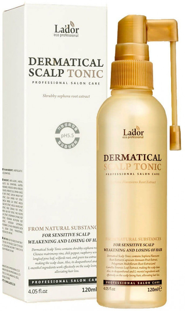 Тоник для кожи головы против выпадения волос «Dermatical Scalp Tonic» | La’dor